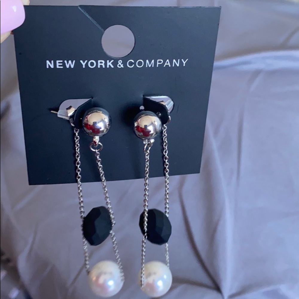 Hanging earrings